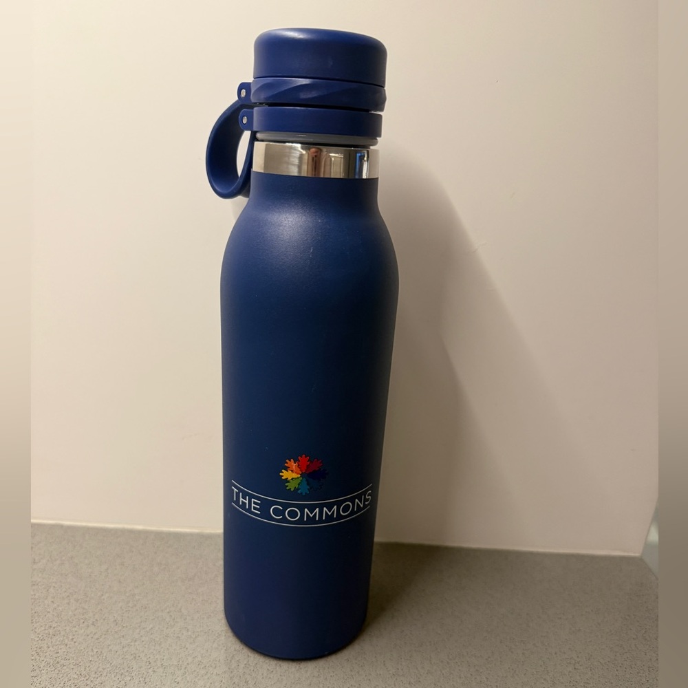 Blue Stainless Steel Water Bottle